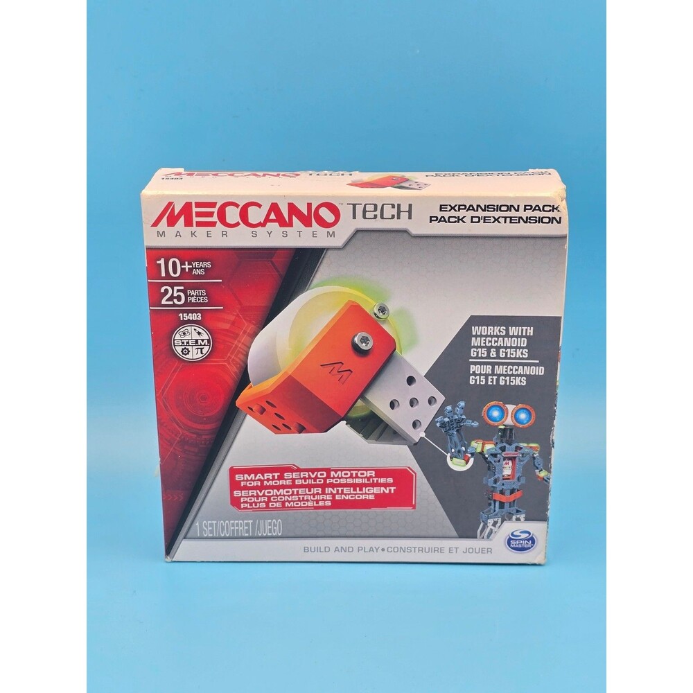 Meccano Tech Maker System Expansion Pack Smart Servo Motor